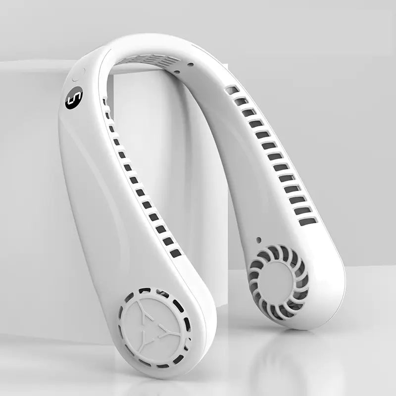 Hanging Neck Bladeless USB Fan for Outdoor Sports