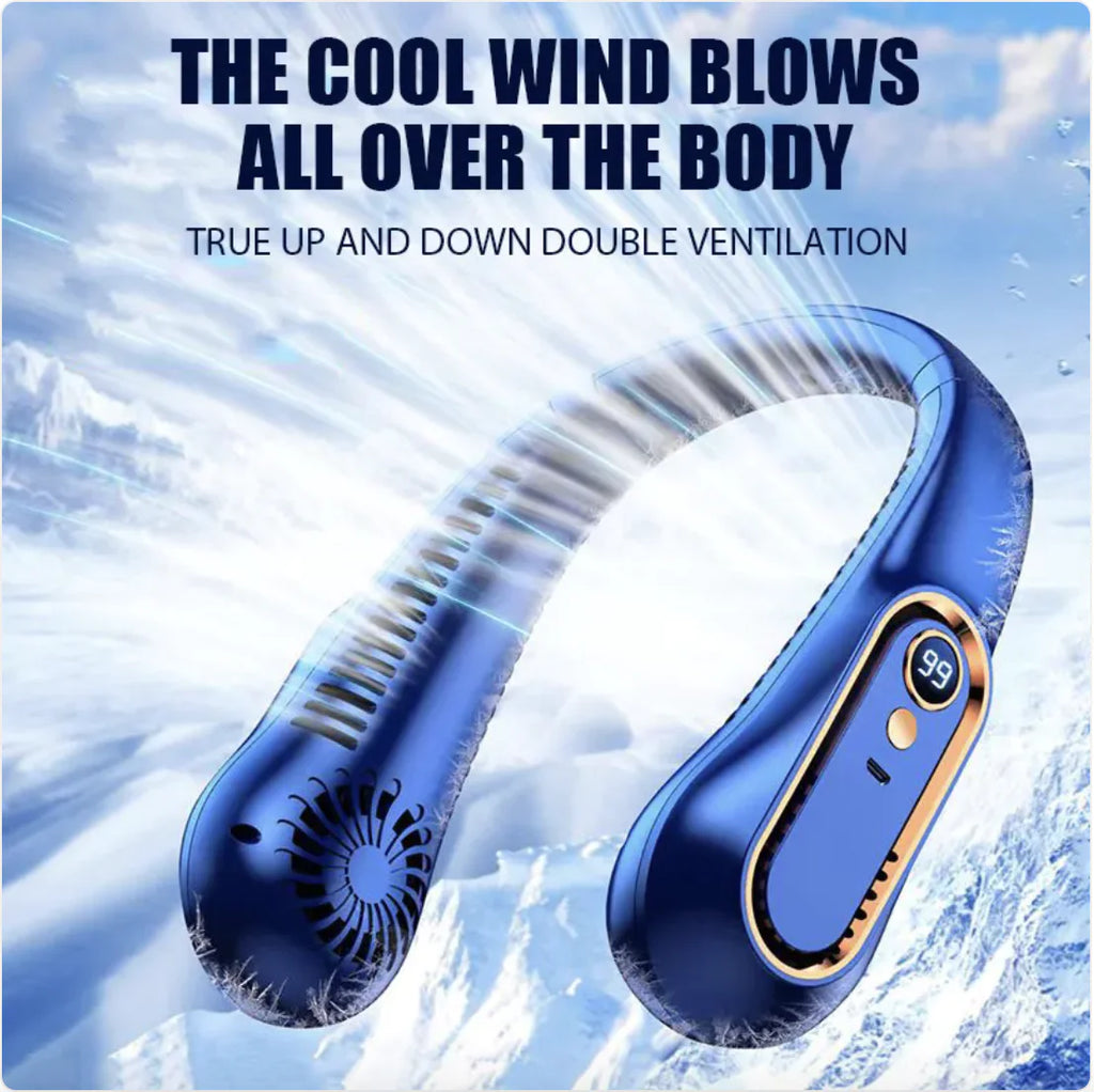 Portable Silent Leafless Hanging Fan