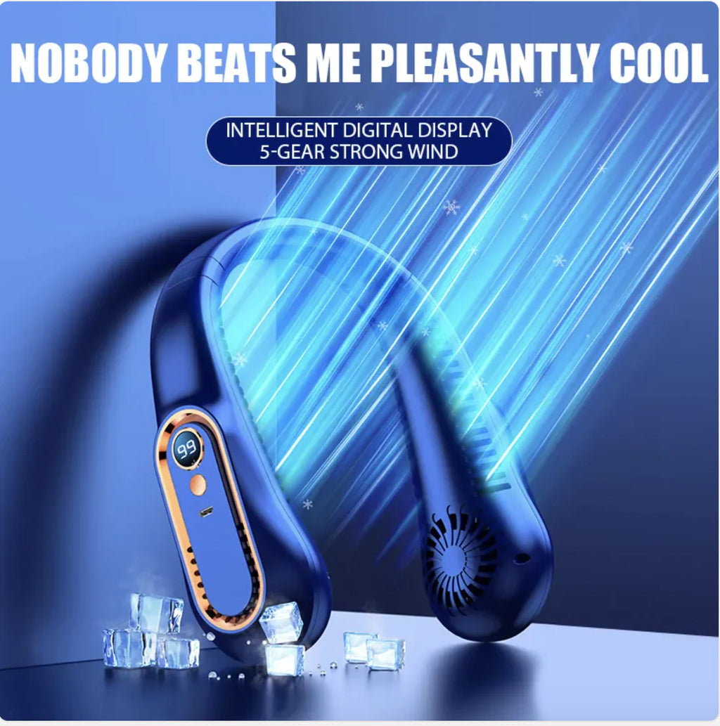 Portable Silent Leafless Hanging Fan