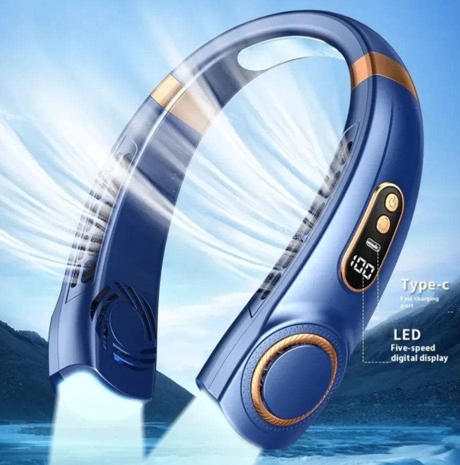 Portable Neck Hanging Mini Fan