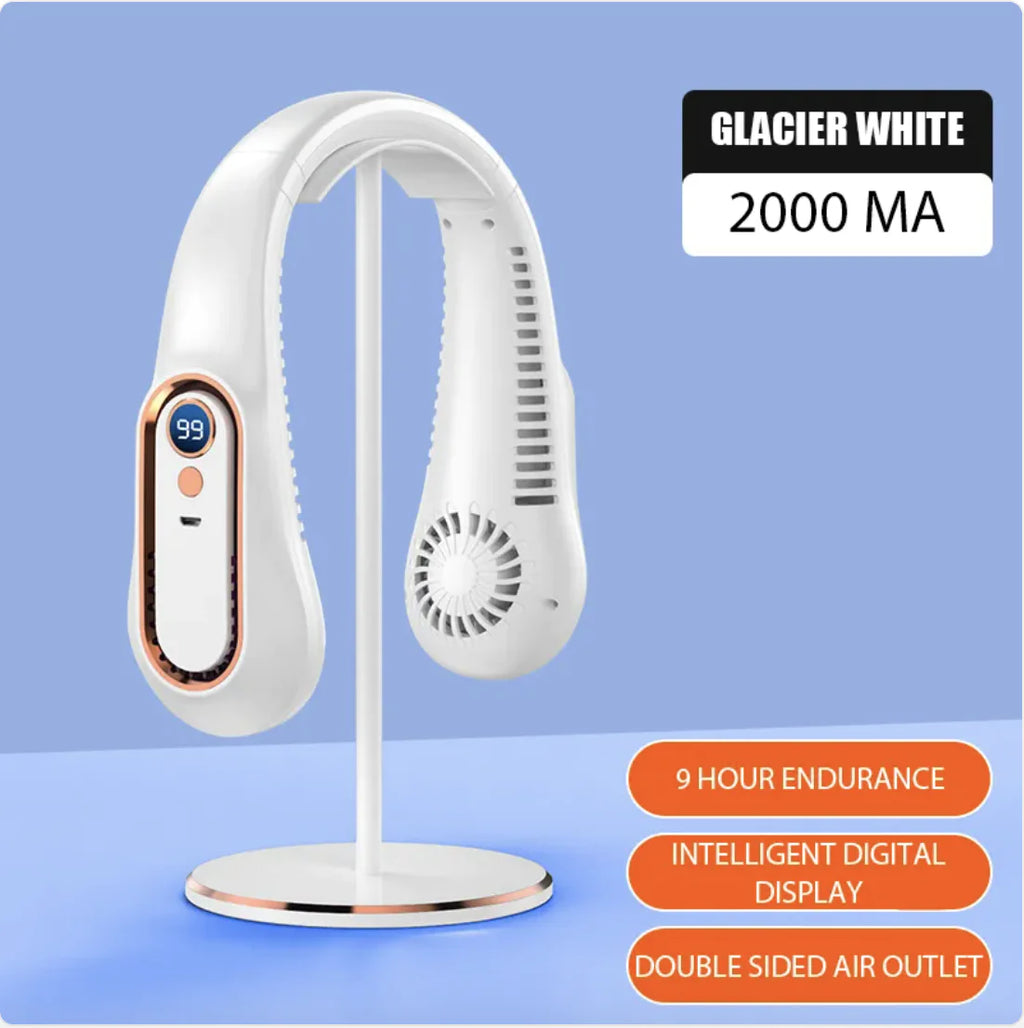 Portable Silent Leafless Hanging Fan