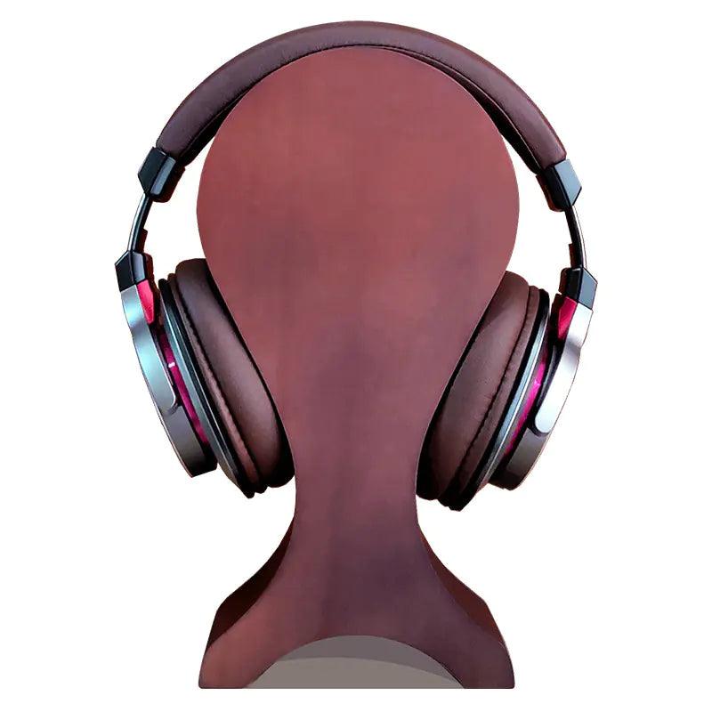 Wooden Headphone Stand - Creative Fish-Shaped Display