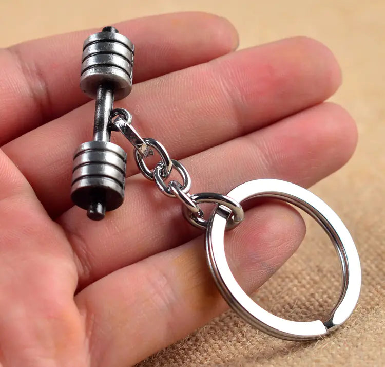 Zinc Alloy Eco-Friendly Gym Keychain and Pendant