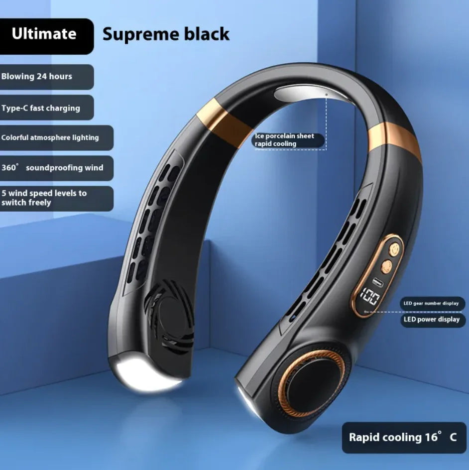 Portable Neck Hanging Mini Fan